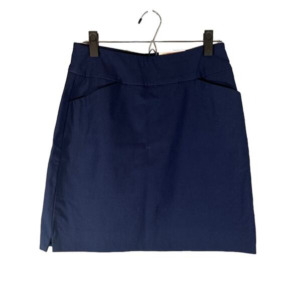Charter Club Intrepid Blue Core Waist Smoothing Tennis Skort Women Sz XS NWT - Picture 1 of 12